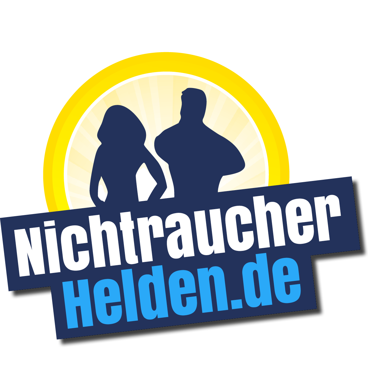 Logo Online-Nichtraucherprogramm "NichtraucherHelden.de"